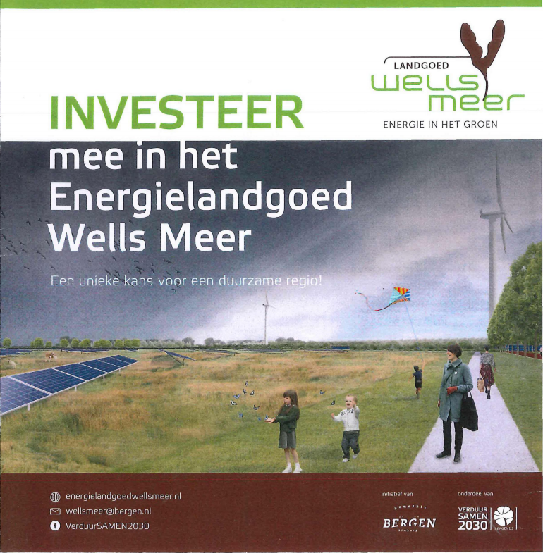 investeer mee in energielandgoed wells meer